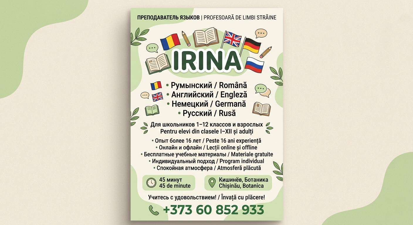 Fotografia de profil Irina Vladimirovna